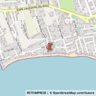 Mappa Via Sorrento, 50, 09045 Quartu Sant'Elena, Cagliari (Sardegna)
