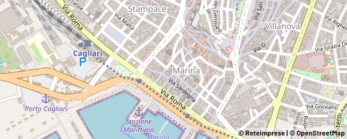 Mappa Cagliari