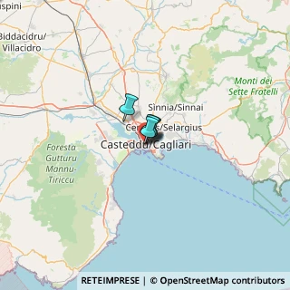 Mappa Via Sicilia, 09124 Cagliari CA, Italia (35.36909)