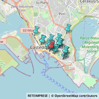 Mappa Via del Collegio, 09124 Cagliari CA, Italia (0.914)