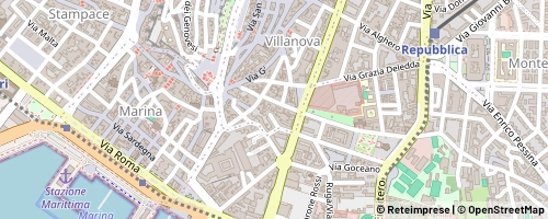 Mappa Cagliari