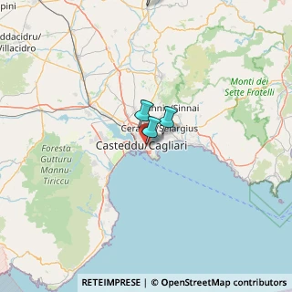 Mappa Via Giampiero Chironi, 09125 Cagliari CA, Italia (42.015)