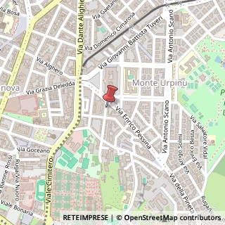 Mappa Via Enrico Gianturco, n.4, 09125 Cagliari, Cagliari (Sardegna)