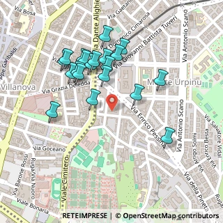 Mappa Via Carlo Fadda, 09125 Cagliari CA, Italia (0.2505)