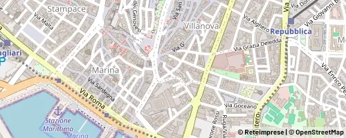 Mappa Cagliari