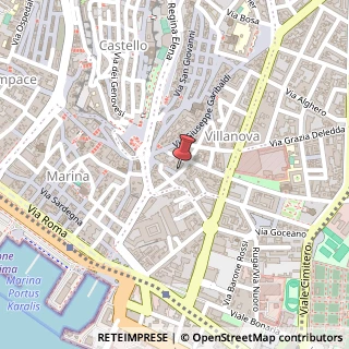 Mappa Via Eleonora D'Arborea, 26, 09125 Cagliari, Cagliari (Sardegna)