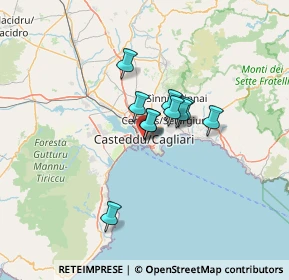 Mappa Via Sant'Eulalia, 09124 Cagliari CA, Italia (15.84417)