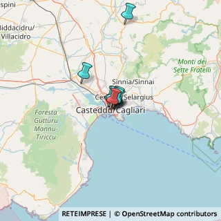 Mappa Via Sant'Eulalia, 09124 Cagliari CA, Italia (16.75)