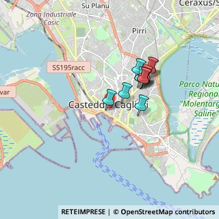 Mappa Via Sant'Eulalia, 09124 Cagliari CA, Italia (1.45273)