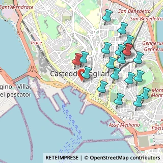 Mappa Via Sant'Eulalia, 09124 Cagliari CA, Italia (1.1995)