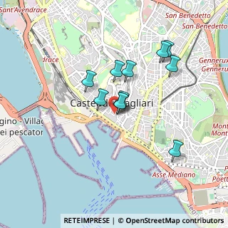Mappa Via Sant'Eulalia, 09124 Cagliari CA, Italia (0.77182)