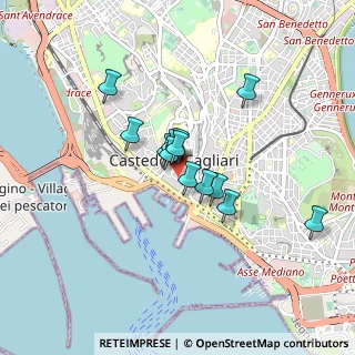 Mappa Via Sant'Eulalia, 09124 Cagliari CA, Italia (0.66154)