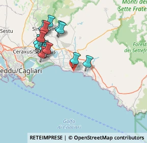 Mappa Via Alassio, 09045 Quartu Sant'Elena CA, Italia (8.28133)