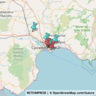 Mappa Via Amat Luigi Cardinale, 09129 Cagliari CA, Italia (34.31636)