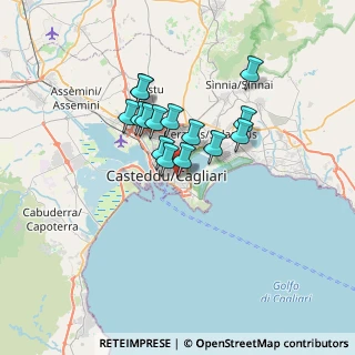 Mappa Via Amat Luigi Cardinale, 09129 Cagliari CA, Italia (5.44)