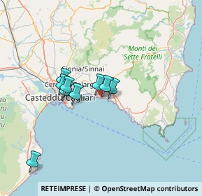 Mappa Via Amalfi, 09045 Quartu Sant'Elena CA, Italia (21.97818)