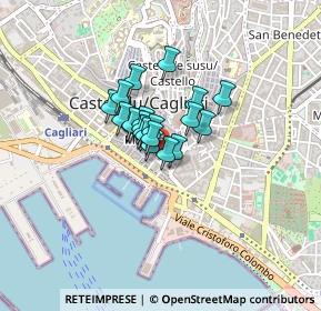 Mappa Via Sigismondo Arquer, 09124 Cagliari CA, Italia (0.2455)