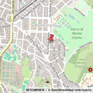 Mappa Via Antonio Scano, 43, 09129 Cagliari, Cagliari (Sardegna)