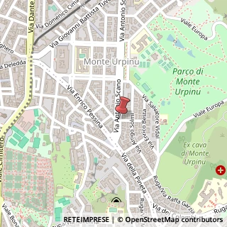 Mappa Via Antonio Michele Gazano,  1, 09129 Cagliari, Cagliari (Sardegna)
