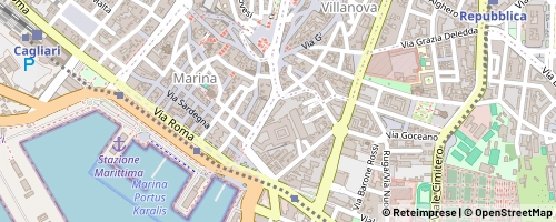 Mappa Cagliari
