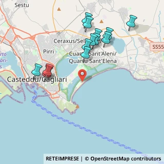 Mappa Viale Lungo Mare Poetto, 09100 Cagliari CA, Italia (4.72)