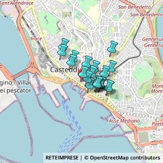 Mappa Via dei Mille, 09124 Cagliari CA, Italia (0.56)