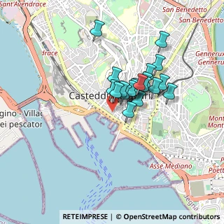 Mappa Via Cavour, 09124 Cagliari CA, Italia (0.6895)