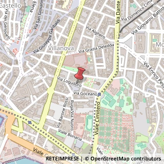 Mappa Via Logudoro,  34, 09127 Cagliari, Cagliari (Sardegna)