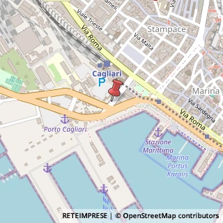 Mappa Via Sassari, 3, 09123 Cagliari, Italia, 09123 Cagliari, Cagliari (Sardegna)