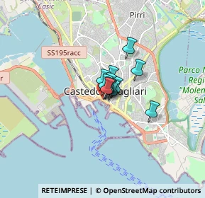 Mappa Via Roma, 09124 Cagliari CA, Italia (0.6425)