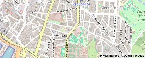 Mappa Cagliari