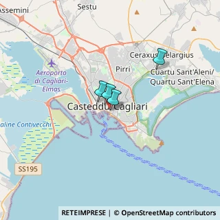 Mappa Viale Regina Margherita, 09124 Cagliari CA, Italia (1.785)