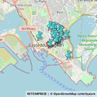 Mappa Viale Regina Margherita, 09124 Cagliari CA, Italia (1.29588)