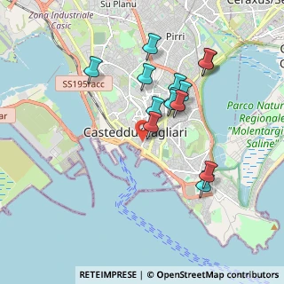 Mappa Viale Regina Margherita, 09124 Cagliari CA, Italia (1.87429)