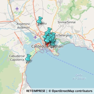 Mappa Via Sardegna, 09124 Cagliari CA, Italia (3.48545)
