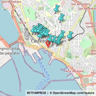 Mappa Via Sardegna, 09124 Cagliari CA, Italia (0.7445)
