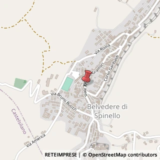 Mappa Via Bologna, 2, 88824 Belvedere di Spinello, Crotone (Calabria)