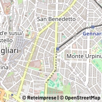 Hartă Cagliari