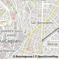Kaart Cagliari