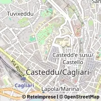 Mapa Cagliari