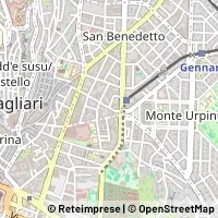 Hartă Cagliari