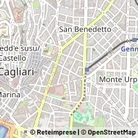 Kaart Cagliari