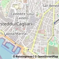 Mapa Cagliari