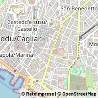 Kaart Cagliari