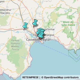 Mappa Via Gianquinto de Gioannis, 09125 Cagliari CA, Italia (5.60167)