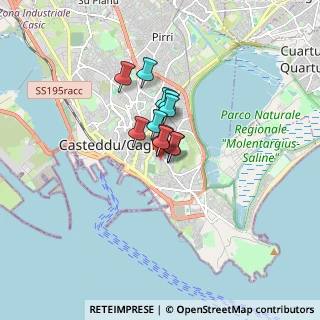 Mappa Via Gianquinto de Gioannis, 09125 Cagliari CA, Italia (0.91182)
