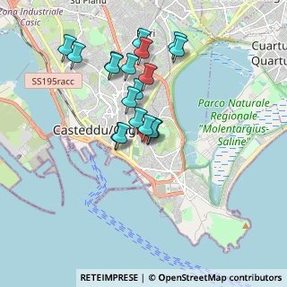Mappa Via Gianquinto de Gioannis, 09125 Cagliari CA, Italia (1.77333)