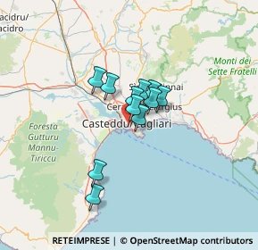 Mappa , 09125 Cagliari CA, Italia (8.83364)
