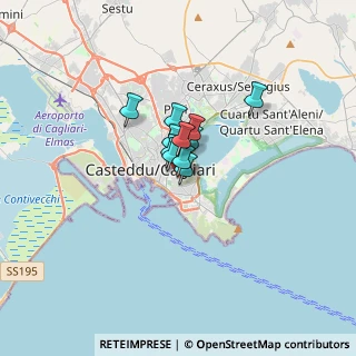 Mappa Via Geronimo Zurita, 09129 Cagliari CA, Italia (1.62)