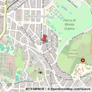 Mappa Via Antonio Scano, 9, 09129 Cagliari, Cagliari (Sardegna)